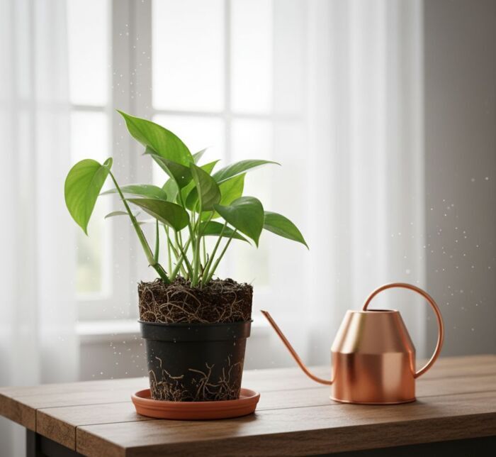 vaso da sua jibóia (Epipremnum pinnatum) já está pequeno