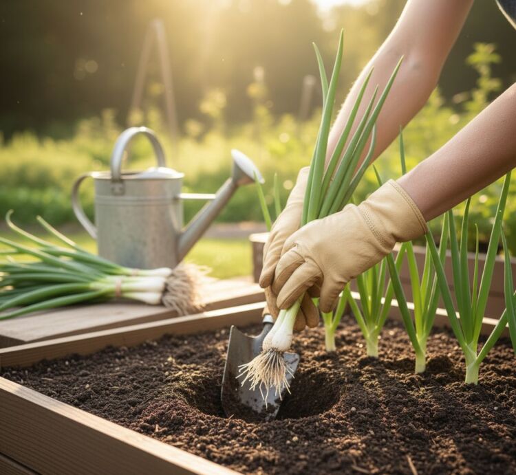 cebolinha pode ser replantada para render mais colheitas